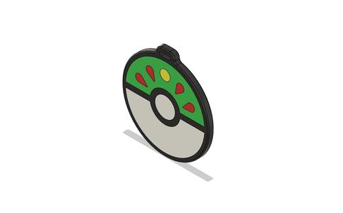 Pokémon Keychain Charm - Friend Ball