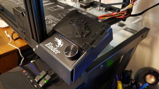 Ender 5 & 5 Pro Control Panel Cover with LCD Cover