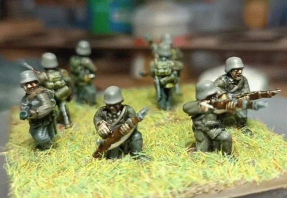 German WW2 Riflemen (1939-43) in Jackboots WWII-DE-1