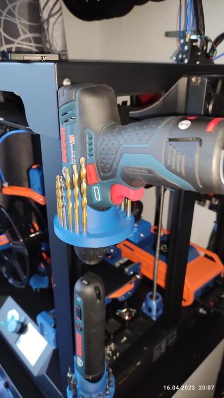 Bosch GSB 12 Wall Extrusion Mount incl. 15 Drills
