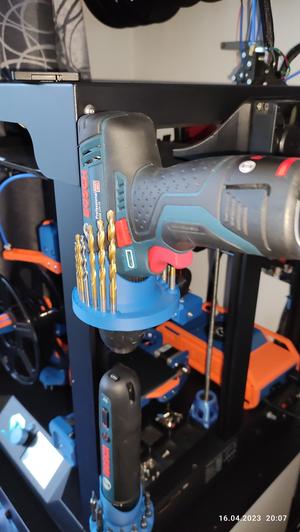 Bosch GSB 12 Wall Extrusion Mount incl. 15 Drills