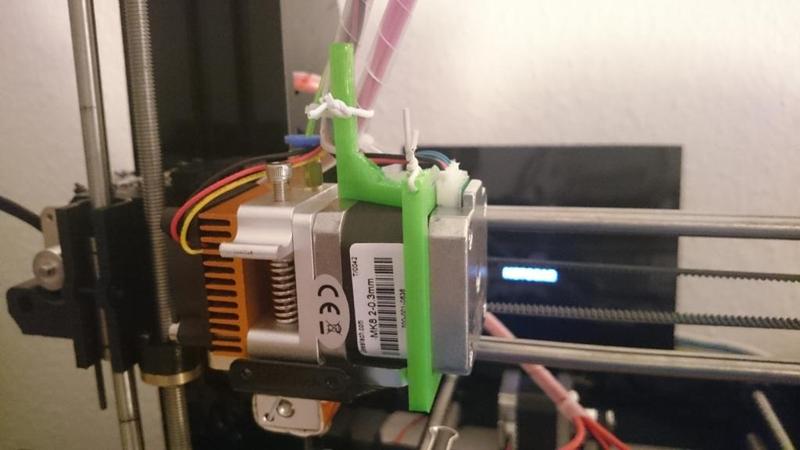 Prusa I3 Extruder Cable Fixation