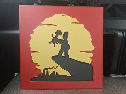 Hueforge the simpsons decor funny 