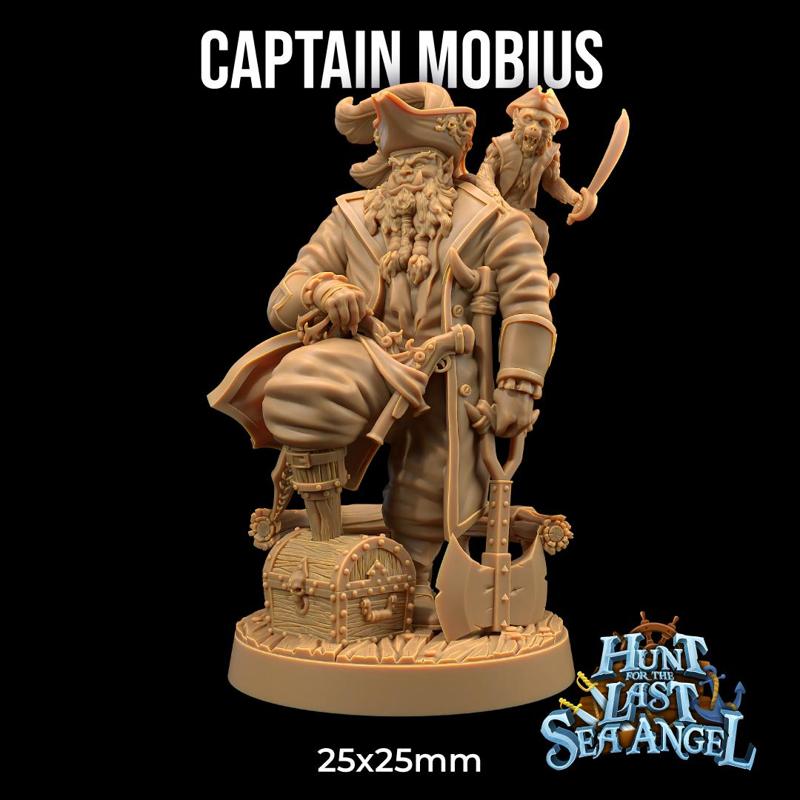 Captain Mobius | PRESUPPORTED | Hunt for The Last Sea Angel