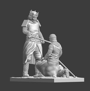 Becoming a Knight - "dubbing" ceremony