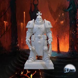 Imperial Doombringer – War Crusader Statue
