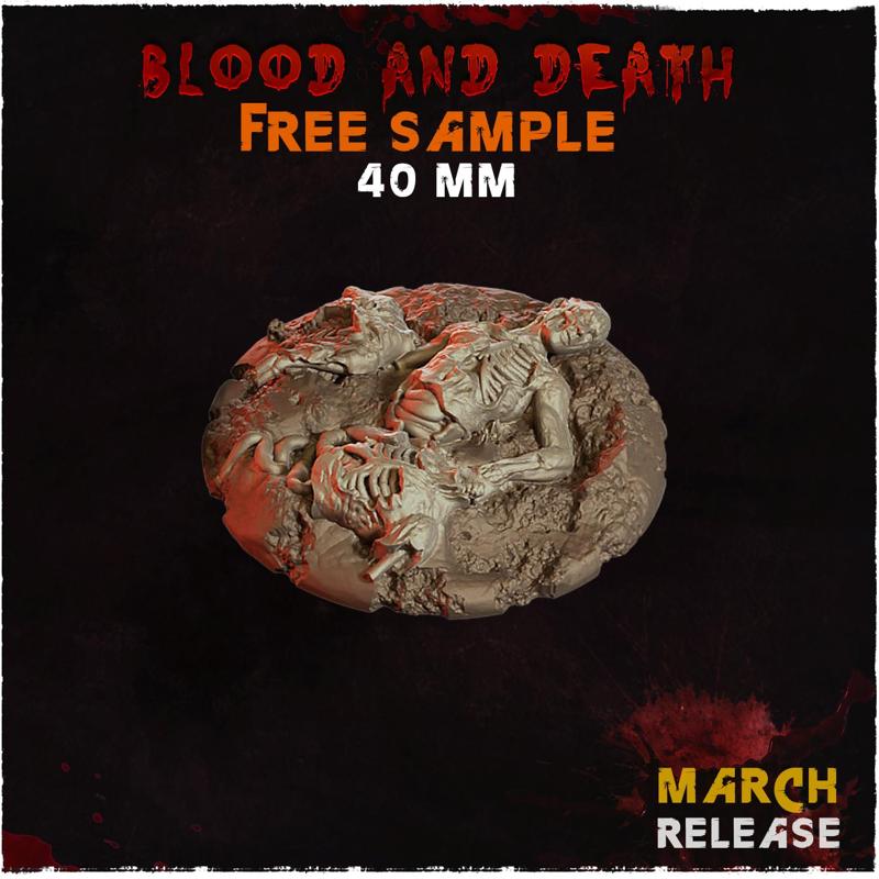 Blood and death - Bases & Toppers (Free Sample)