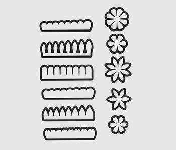 Flower Roll Cutters