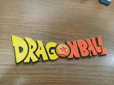 Dragon ball logo Multi color