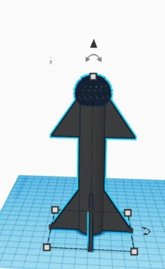 mountain tip rocket