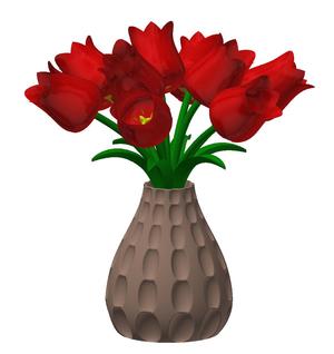 Decorative flower plant vase