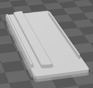 Pwnagotchi Case for rpi0w, waveshare, RTC and UPSlite - Fixed Lid