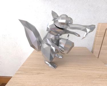 Scrat Lowpoly