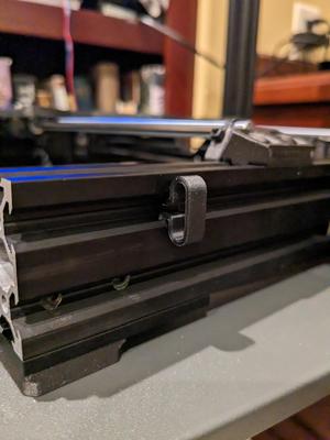 LCD Ribbon Cable Clip for 2020 Extrusion