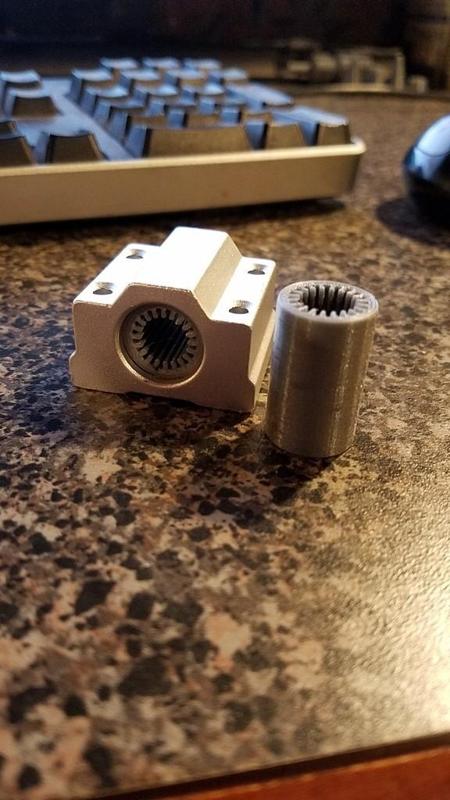 Yet Another Low Friction Linear Bearing