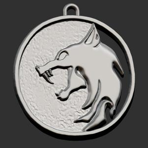The witcher pendant V2