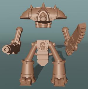 OLD HAMMER PALADIN KNIGHT