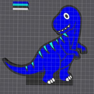 T-Rex lightbox