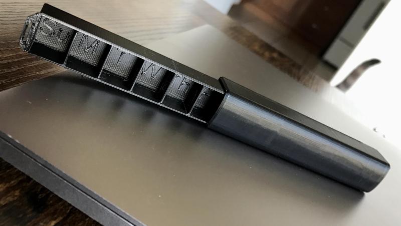 Tiny 7-Day Pill Organizer Slide Remix