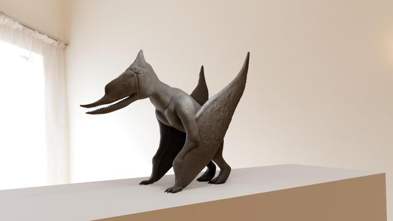 pterodactyl dinosaur stl