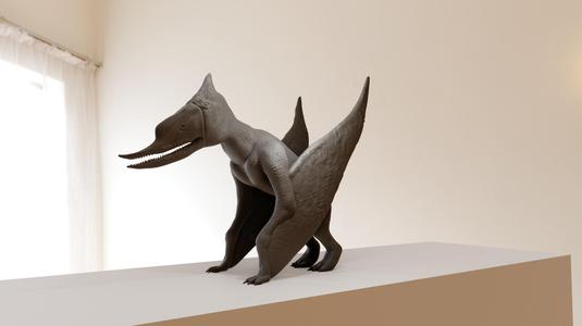 pterodactyl dinosaur stl