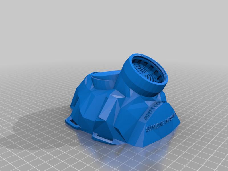 Mascherina covid-19 coronavirus con tappo e filtro professionale