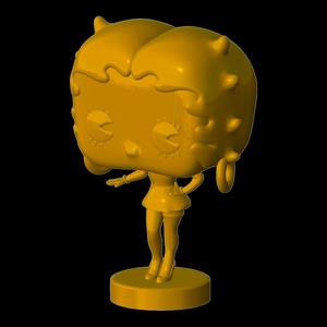 💃 Betty Boop – HD 3D Print Model (Funko Style)