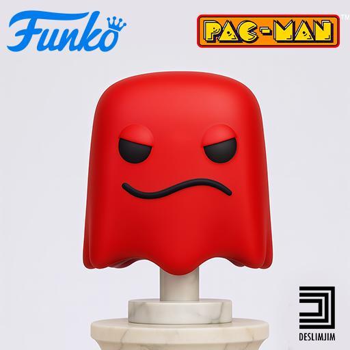 BLINKY PACMAN COME COME FUNKO POP TOYART