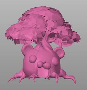 Fortnite Chunky Bear Heads - Cherry Tree Hideout 3D Print STL