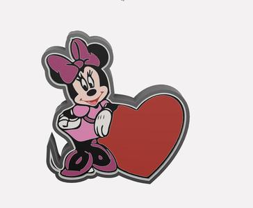 minnie heart light box