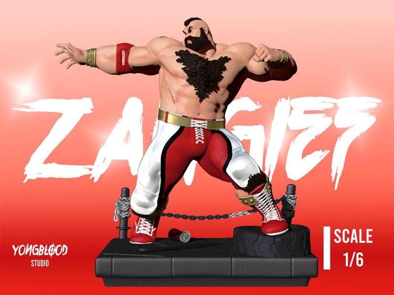 Zangief SF6 STL - Yongblood Studio