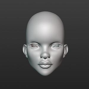 BJD Head - doll Bridie