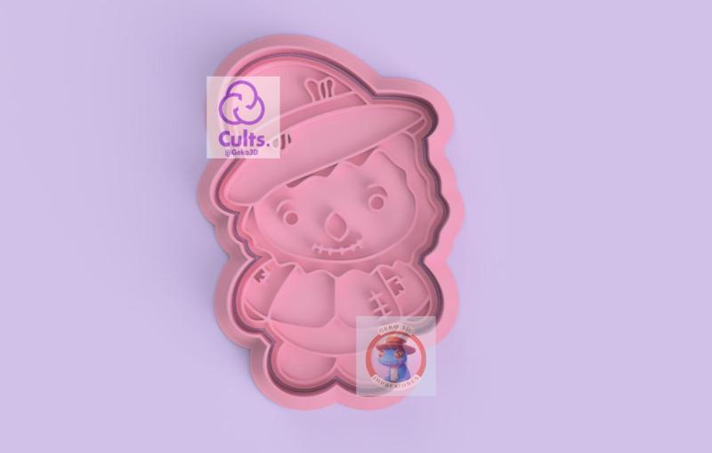 Scarecrow cookie cutter (scarecrow cookie cutter)