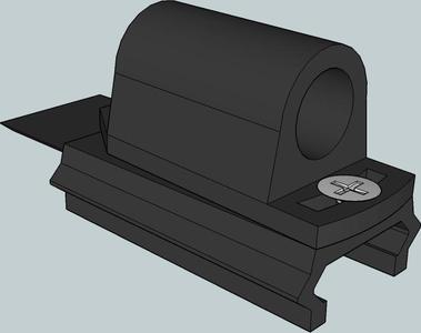 Laser Sight with X / Y correction for Picatinny rail