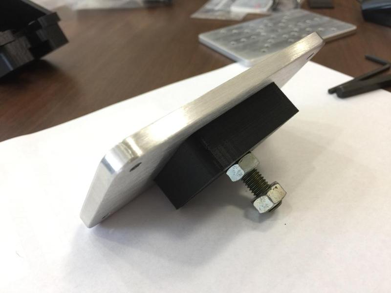 DLP Resin Printer Build Plate Adapter - fits LittleRP and SeeMeCNC