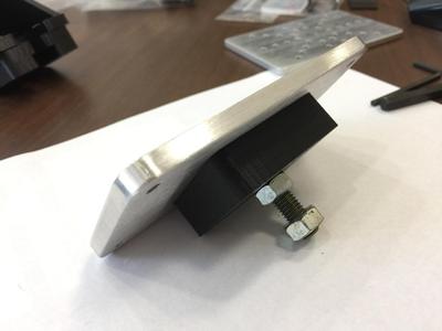 DLP Resin Printer Build Plate Adapter - fits LittleRP and SeeMeCNC
