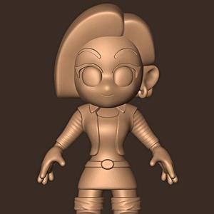 C-18 chibi // Dragon Ball Z