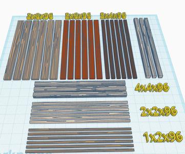 Dave’s Cave Lumber Yard for 3d designers