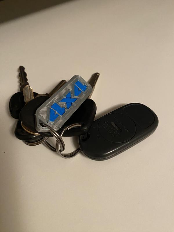 4X4 Keychain