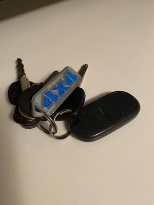 4X4 Keychain