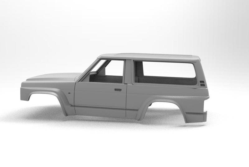 Patrol Y60 313mm wheelbase UNCUT One piece version