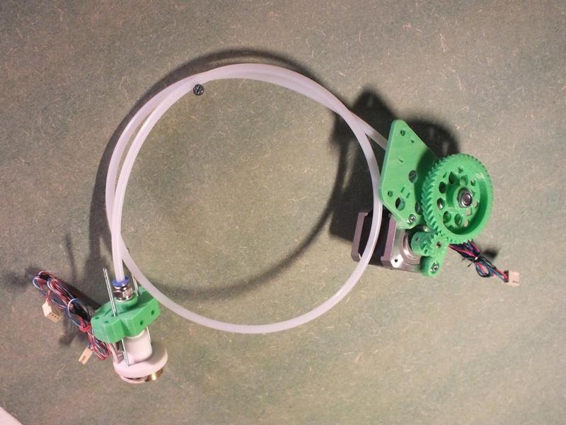 Rich's Bowden Geared Extruder for 3mm filament 