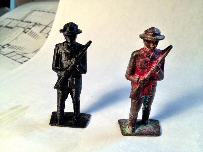 World War 1 Era Toy Soldier