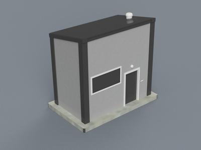 Utility Control Maintenance Building