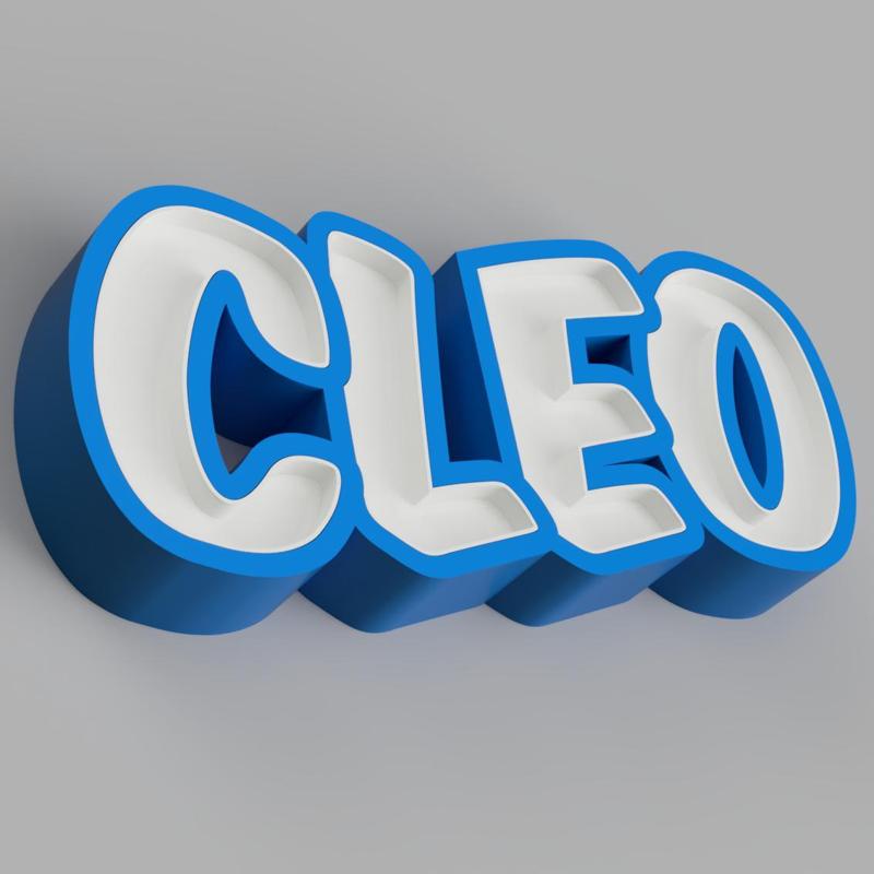 NAMELED CLEO - LED LAMP WITH NAME