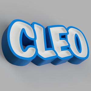 NAMELED CLEO - LED LAMP WITH NAME