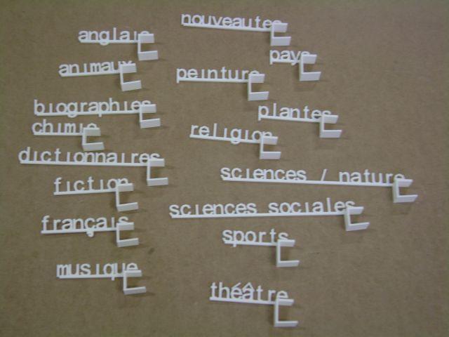 Collection de titres de bibliothÃ¨que