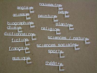 Collection de titres de bibliothÃ¨que