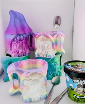 Gnome Ice Cream Holder