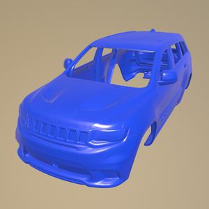 Jeep Grand Cherokee Trackhawk 2018 Printable Car Body